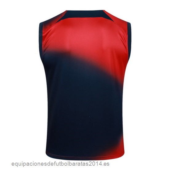Nuevo Entrenamiento Sin Mangas Paris Saint Germain 23/24 Rojo Azul Baratas